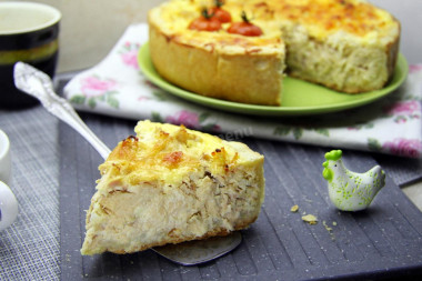 Quiche lorraine z kurczakiem przepis ze zdjęciami krok po kroku i wideo
