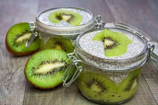 Mus z kiwi z chia-prosty i pyszny przepis, jak gotować krok po kroku