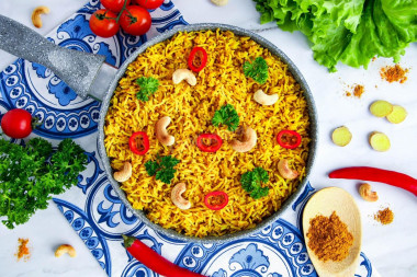 Curry z ryżem przepis ze zdjęciami krok po kroku i wideo