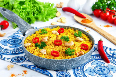 Curry z ryżem przepis ze zdjęciami krok po kroku i wideo