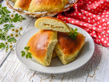 Pierożki z kapustą na wodzie z piekarnika przepis ze zdjęciami krok po kroku