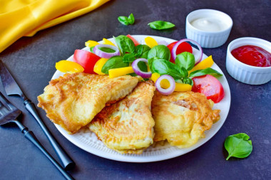 Tilapia w cieście na patelni przepis ze zdjęciami krok po kroku i wideo