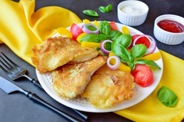 Tilapia w cieście na patelni przepis ze zdjęciami krok po kroku i wideo