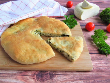 Placki osetyjskie na kefirze i drożdżach przepis ze zdjęciami krok po kroku