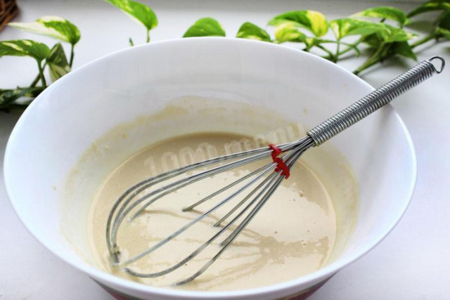 Ciasto piwne do smażenia przepis ze zdjęciami krok po kroku