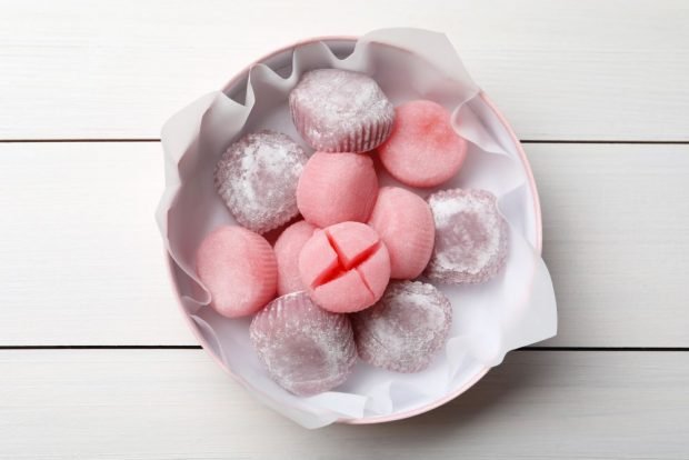 Mochi bez kuchenki mikrofalowej