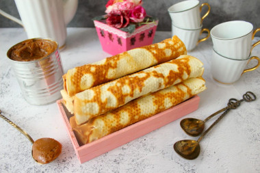 Wafle z patelni bez wafelnicy przepis ze zdjęciami krok po kroku