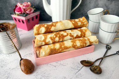 Wafle z patelni bez wafelnicy przepis ze zdjęciami krok po kroku