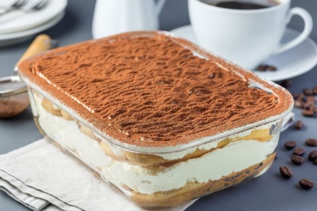 Tiramisu z kremem twarogowym