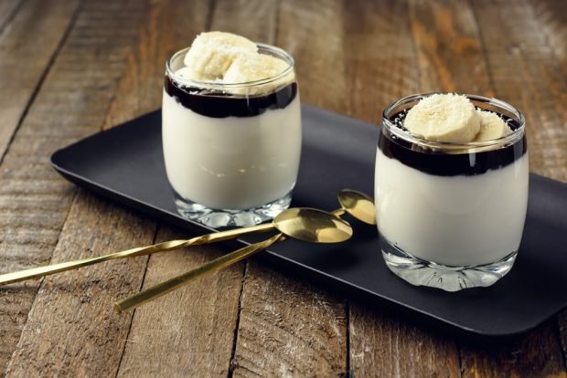 Bananowa Panna Cotta