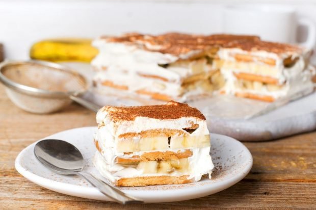 Bananowe tiramisu-prosty i pyszny przepis, jak gotować krok po kroku