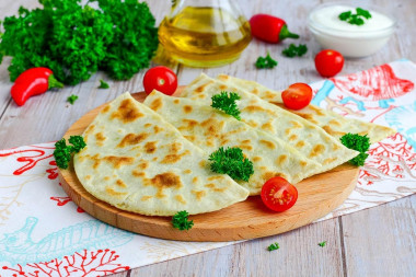 Cienkie placki z nadzieniem z patelni przepis ze zdjęciami krok po kroku i wideo