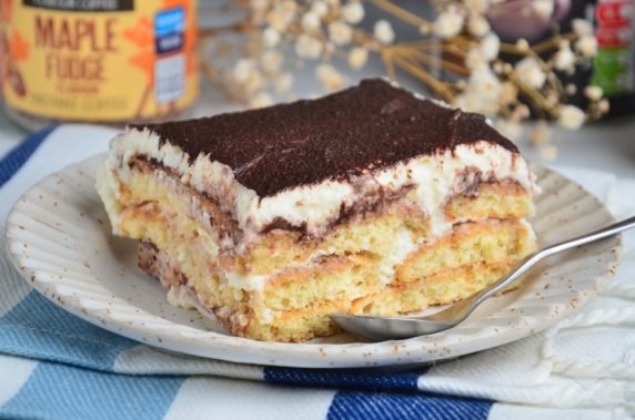 Tiramisu w domu: zdjęcie przygotowania przepisu, krok 8