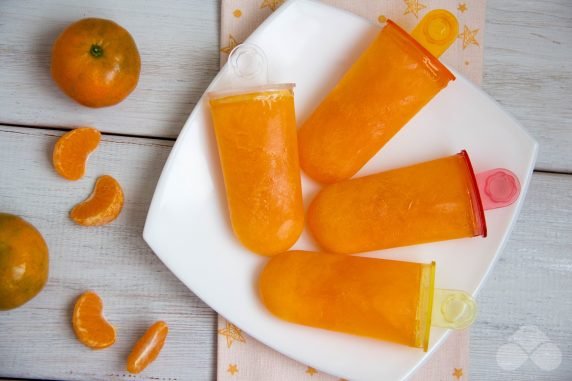 Lody mandarynkowe: zdjęcie przygotowania przepisu, krok 4