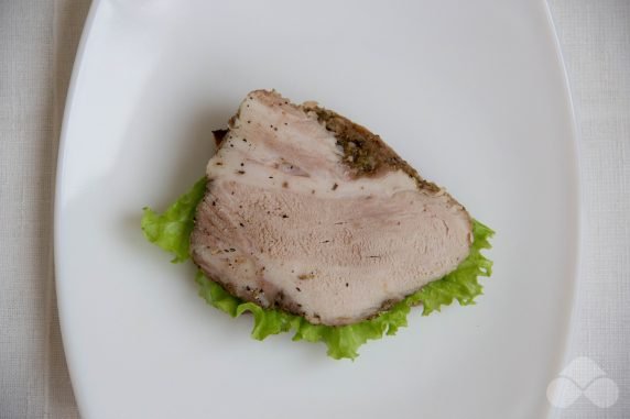 Domowa kanapka z wieprzowiną: zdjęcie przygotowania przepisu, krok 4