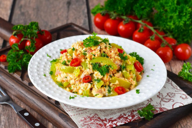 Menemen – turecki omlet przepis ze zdjęciami krok po kroku i wideo