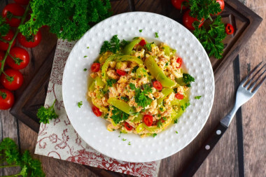 Menemen – turecki omlet przepis ze zdjęciami krok po kroku i wideo