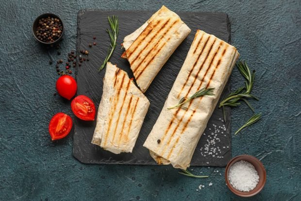 Shawarma z granatem-prosty i pyszny przepis, jak gotować krok po kroku