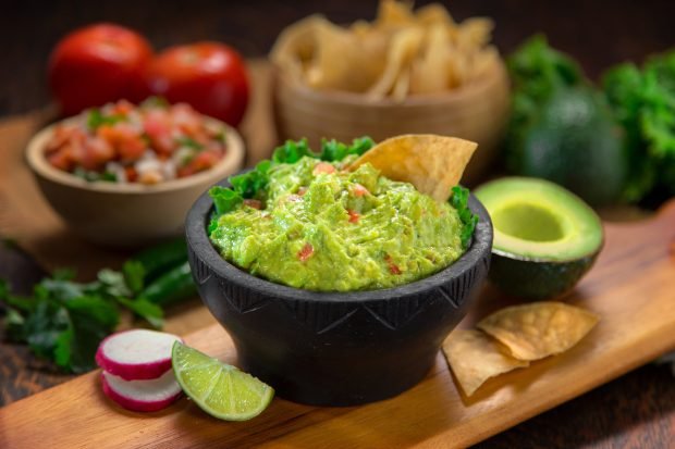 Guacamole bez cebuli