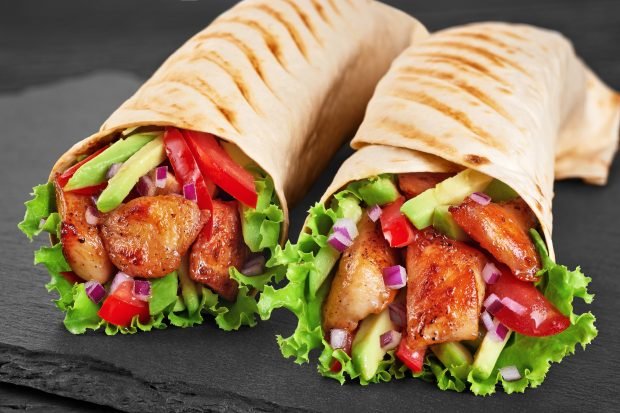 PP shawarma z kurczakiem-prosty i pyszny przepis, jak gotować krok po kroku