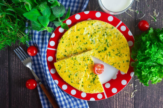 Omlet na kefirze na patelni przepis ze zdjęciami krok po kroku i wideo