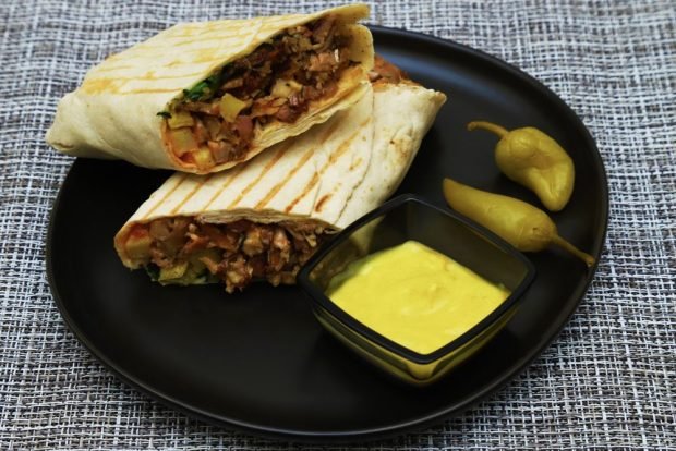 Shawarma z małżami-prosty i pyszny przepis, jak gotować krok po kroku