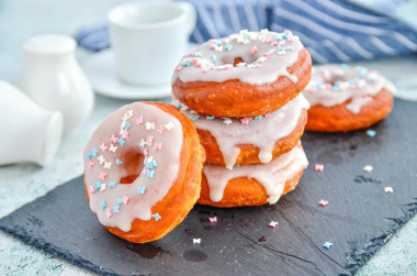 Amerykańskie donuty przepis ze zdjęciami krok po kroku i wideo
