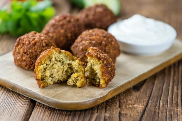 Falafel z serem-prosty i pyszny przepis, jak gotować krok po kroku