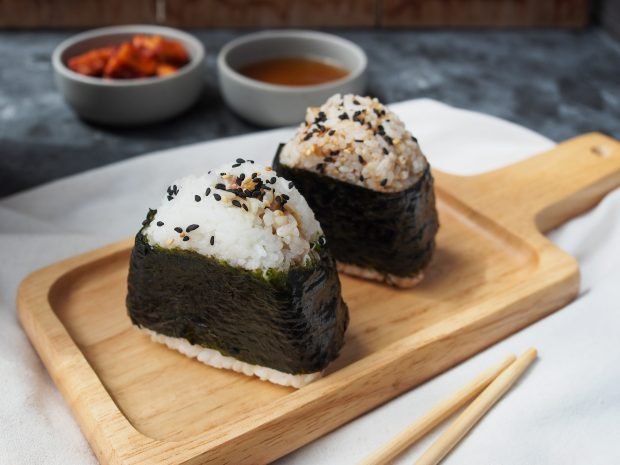 Onigiri z rybą