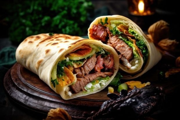 Turecka shawarma-prosty i pyszny przepis na gotowanie krok po kroku