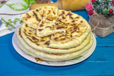 Chaczapuri z serem adygejskim przepis ze zdjęciami krok po kroku i wideo