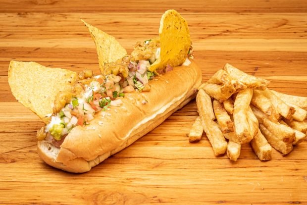 Meksykański hot dog-prosty i pyszny przepis, jak gotować krok po kroku