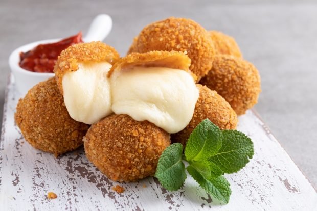 Frytki Mozzarella-prosty i pyszny przepis, jak gotować krok po kroku