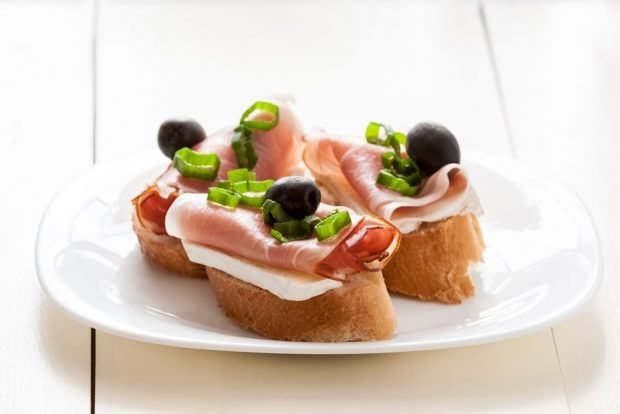 Kanapki z prosciutto