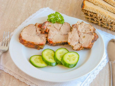 Karkówka wieprzowa pieczona w piekarniku w całości przepis ze zdjęciami krok po kroku
