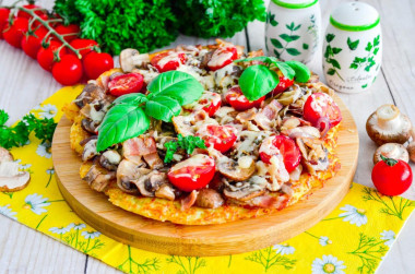 Pizza ziemniaczana na patelni przepis ze zdjęciami krok po kroku i wideo