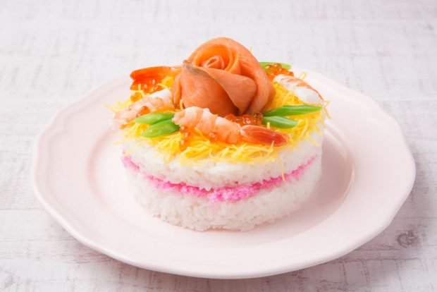 Snack sushi Cake-prosty i pyszny przepis, jak gotować krok po kroku