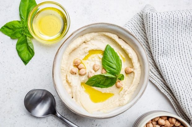 Kremowy hummus z tahini