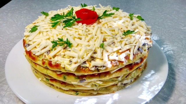 Tort przekąskowy z cukinii przepis ze zdjęciami krok po kroku i wideo