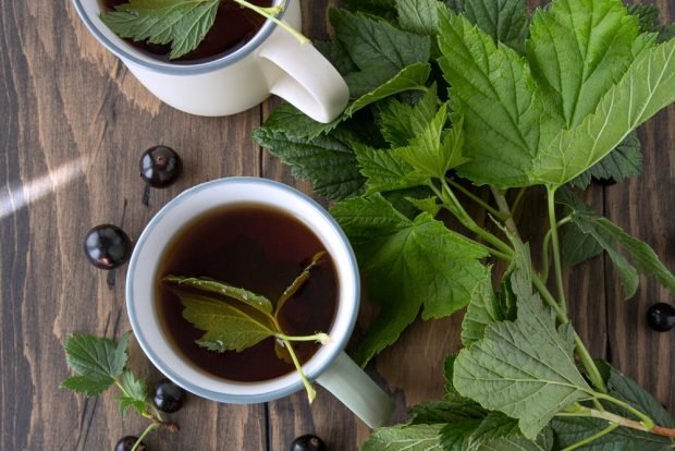 Herbata z porzeczkami i miętą-prosty i pyszny przepis na przygotowanie krok po kroku