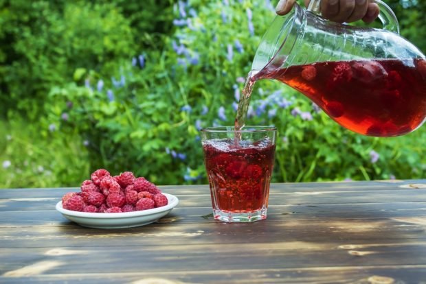 Kompot z mrożonych malin-prosty i pyszny przepis, jak gotować krok po kroku