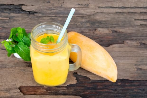 Smoothie z mango z mlekiem-prosty i pyszny przepis, jak zrobić krok po kroku