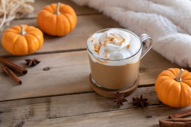 Pumpkin spicy latte