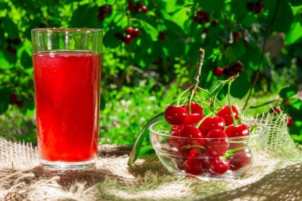 Kompot wiśniowy-prosty i pyszny przepis, jak gotować krok po kroku