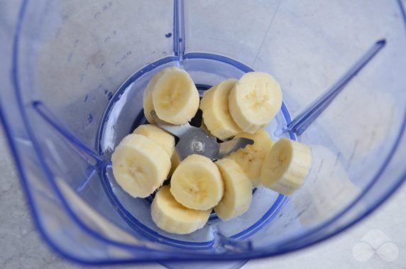 Smoothie z bananem i szpinakiem: zdjęcie przygotowania przepisu, krok 1