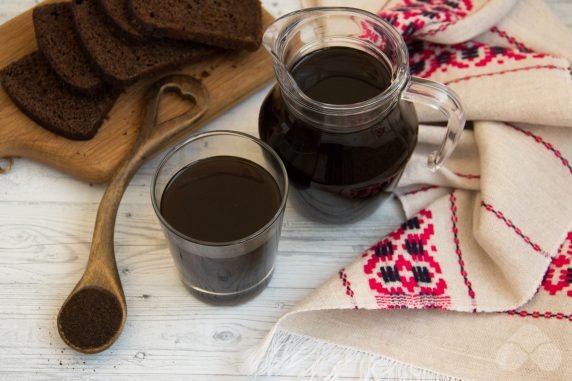 Kwas chlebowy ze słodu żytniego i suchych drożdży: zdjęcie przygotowania przepisu, krok 5 Kwas chlebowy ze słodu żytniego i suchych drożdży: zdjęcie przygotowania przepisu, krok 5