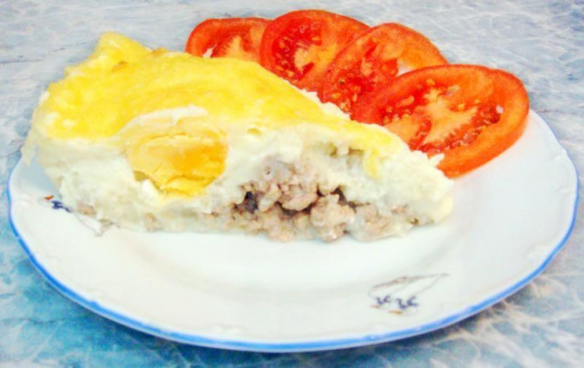 Zapiekanka Ukryte gniazdo przepis ze zdjęciami krok po kroku