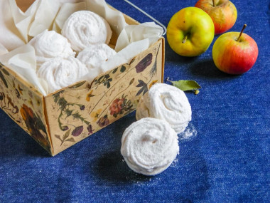 Domowy zefir jabłkowy z agar-agarem przepis ze zdjęciami krok po kroku