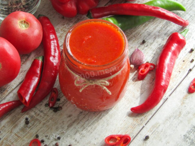 Ketchup chili na zimę przepis ze zdjęciami krok po kroku i wideo