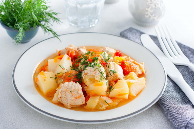 Warzywne ragout z indykiem przepis ze zdjęciami krok po kroku i wideo